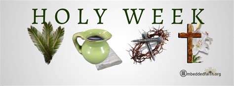 Holy Week Cover Image Series Embedded Faith