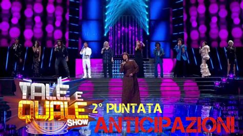 Tale E Quale Show 2020 Seconda Puntata Ecco Chi Dovranno