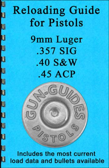 Gun Guides Pistol Reloading Manual