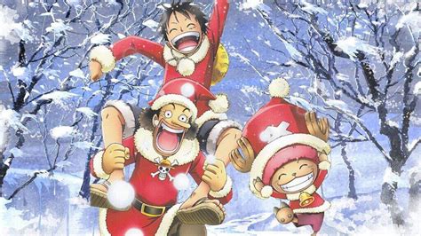 My One Piece Christmas Wallpaper Anime Amino