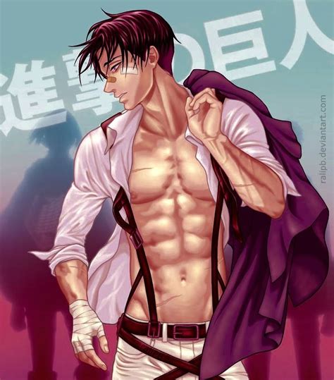 Shirtless Levi Ackerman Attack On Titan Levi Anime Guys Shirtless Levi Ackerman