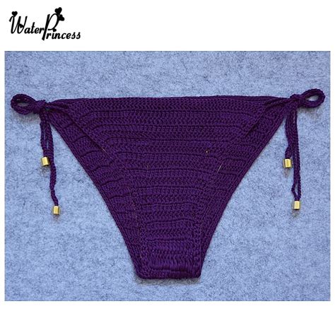 2019 High Quality Handmade Crochet Bikini Bottom Triangle Crochet