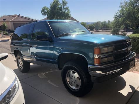 95 Tahoe My Two Door Second Owner And Ive Had Her For 11 Years