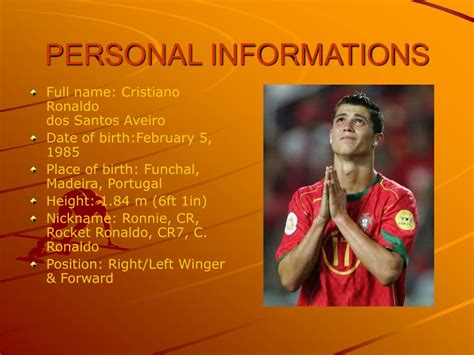 Ppt Cristiano Ronaldo Powerpoint Presentation Free Download Id1296624