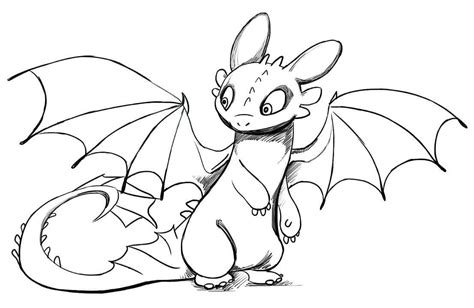 Toothless Coloring Pages Printable Coloring Pages