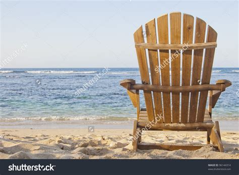 Beach Chair Adirondack Chair Beach Scene Adirondack Chair Beach