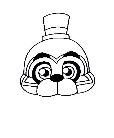 Glamrock Freddy Coloring Pages Coloring Home