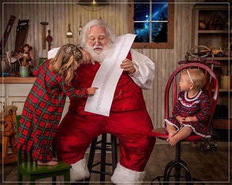 Santa Claus Photography Session M And R Photo Gallery