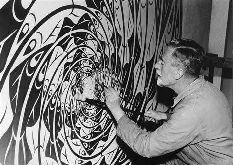 M C Escher Demonstrates His Artistic Process In A Fascinating