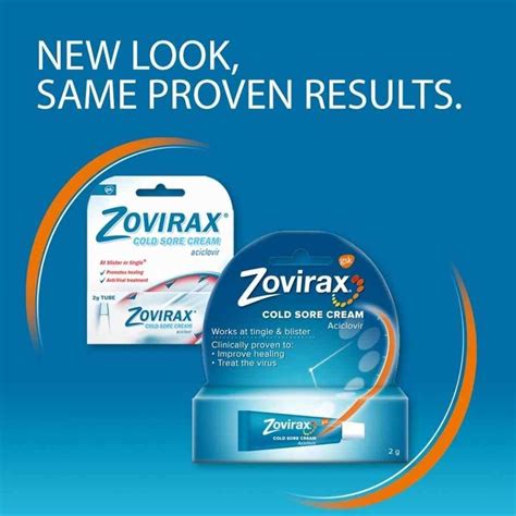 Zovirax Cold Sore Cream 2g Tube Inish Pharmacy Ireland