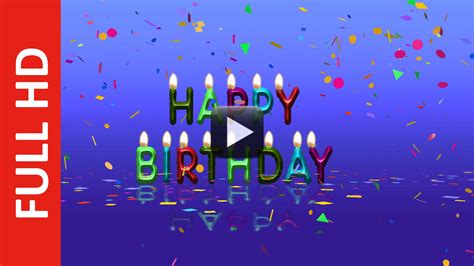 Download The Best Birthday Background Video Download For Free Here