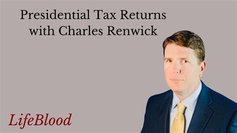 Presidential Tax Returns With Charles Renwick