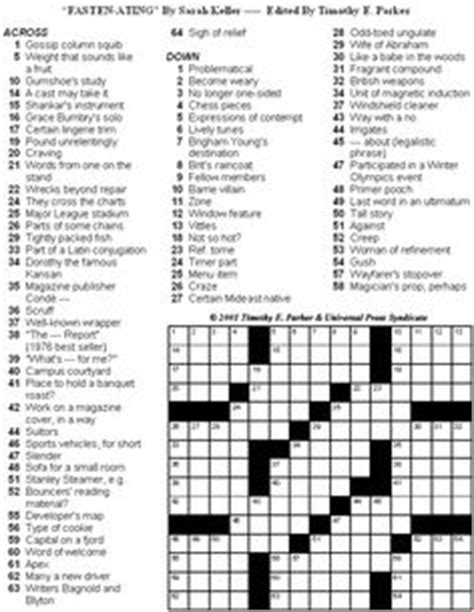 These puzzles are great learning games designed for use in class or at home. Medium Difficulty Crossword Puzzles to Print and Solve ...