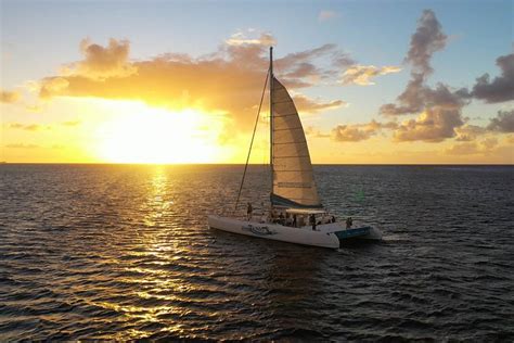 2023 Private 3 Hour Catamaran Sunset Cruise From Soufriere For Up To 15