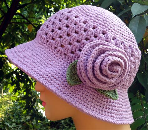 Stitch Of Love Pattern Crochet Hat For My Mom