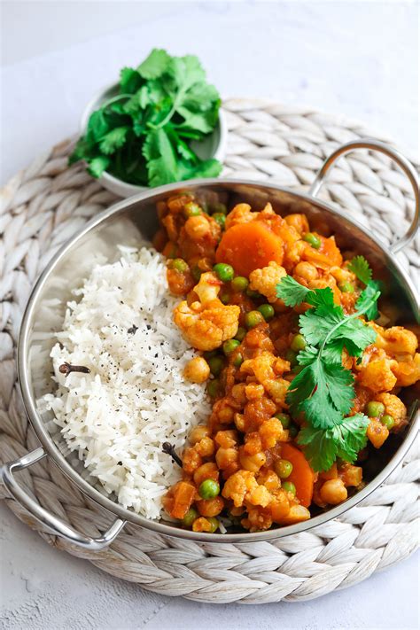 Vegan Vegetable Jalfrezi - UK Health Blog - Nadia's Healthy Kitchen