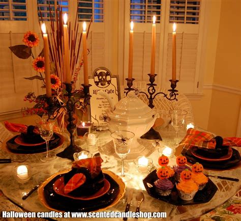 Spooky Dining Decor And Candle Ideas Brought To You By