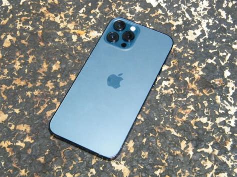 Apple Iphone 12 Pro Max 256gb Pacific Blue Atandt For Sale Online