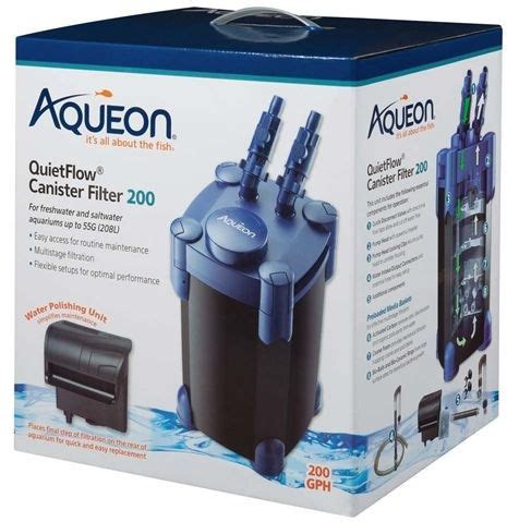 Aqueon Quietflow Canister Filter Riverbed Aquatics