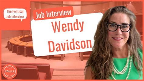 Job Interview With Wendy Davidson Ottawa City Council Candidate Youtube