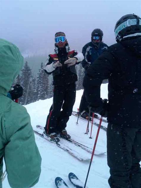 Ski Instructors In Training Precision Skiing 201 Bonjour Colorado