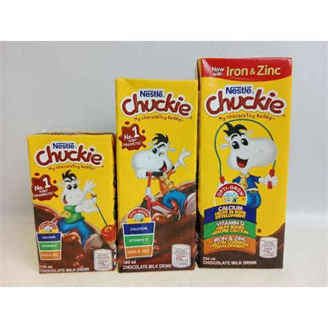 Nestle Chuckie Chocolate Milk Drink Ml Ml Ml Shopee Philippines