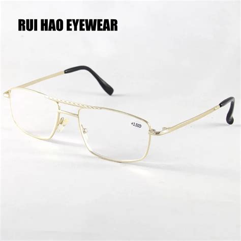 buy reading eyeglasses men clear presbyopic spectacles reading glasses strength