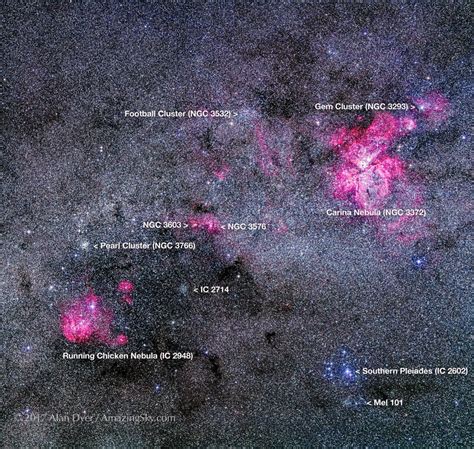 Carina Nebula The Amazing Sky