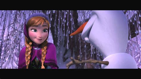 Disneys Frozen Momstart Voices Olaf When Anna Meets Him