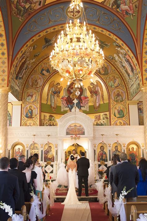 Ceremony Décor Photos Ceremony At Ascension Greek Orthodox Church