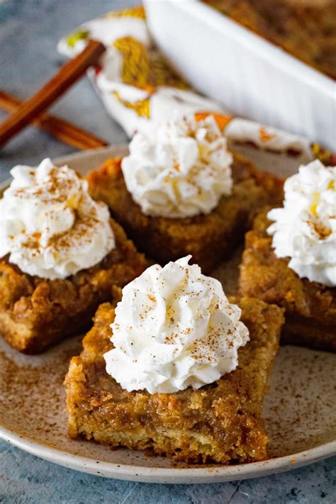 It not only offers a pop of bright color but also boasts a delicious flavor and plenty of nutrients. If you are looking for an easy pumpkin bar recipe this is ...