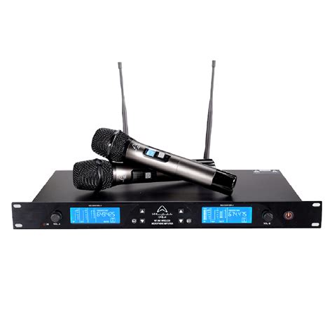 2 Channel Wireless Microphone Wf 300 Wharfedale