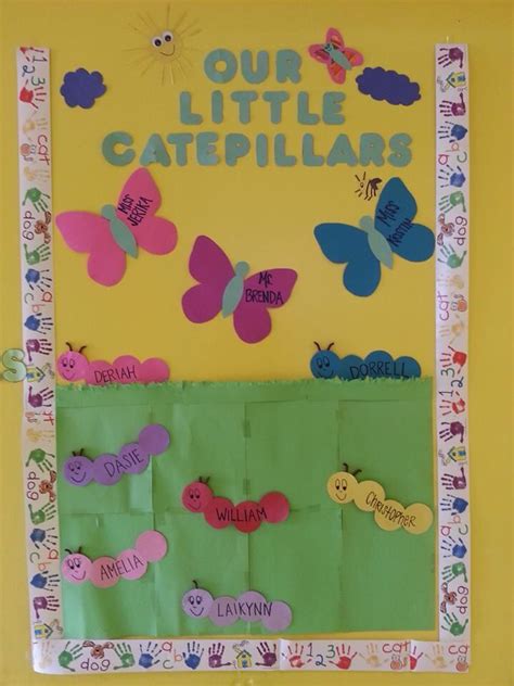 Bulletin Board Idea I Did For My Infant Room Class Toddler Classroom