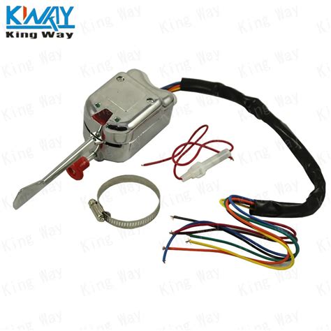 Kw Chrome 12v Universal Street Hot Rod Turn Signal Switch For Ford