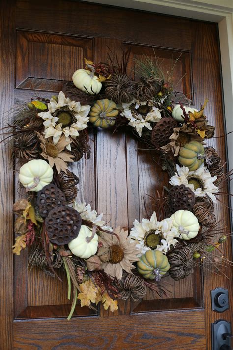 Diy Fall Wreath Tutorial The Cottage Mama