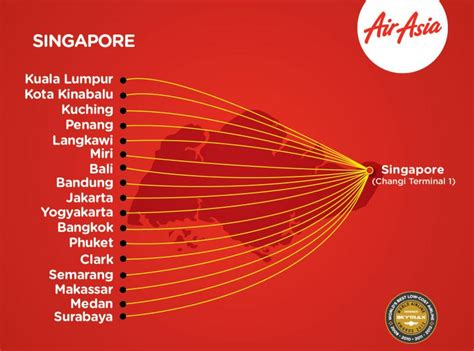 Singapore Airlines Flight Route Map