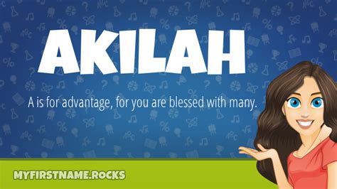 Akilah First Name Personality And Popularity
