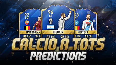 But when are the premier league, bundesliga, la liga and serie a team of the season cards out? FIFA 17 | SERIE A TOTS PREDICTION | CALCIO A TEAM OF THE ...