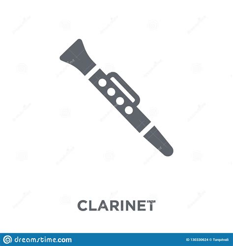 Clarinet Icon From Music Collection Stock Vector Illustration Of