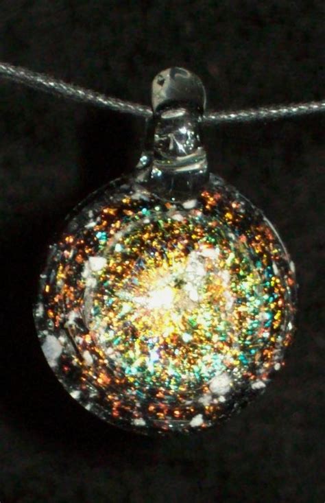 All the ashes to glass ornaments are hand made by experienced and skilled glassmakers. cremation glass jewelry remembrance keepsake necklace pendant