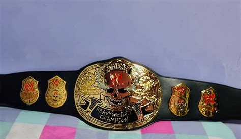 Wwe Stone Cold Steve Austin Smoking Skull Championship Replica Title Belt Hobbies And Toys Toys