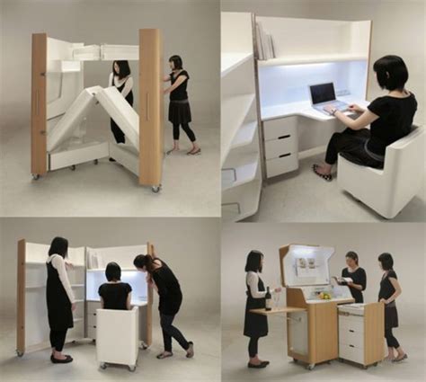 37 Creative And Unbelievable Space Saving Furniture Pieces Space Saving
