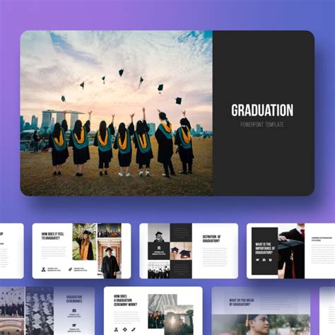 Graduation Powerpoint Template Masterbundles