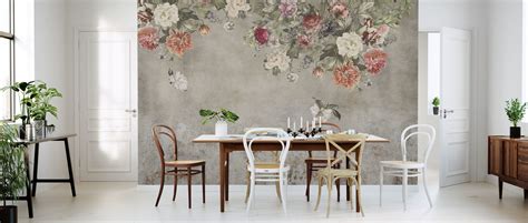 Vintage Flower Wall High Quality Wall Murals With Free Us Delivery