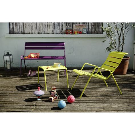 Fermob suisse · meubles de jardin · batiplus. Salon de jardin Fermob Monceau : Table basse + 2 fauteuils ...