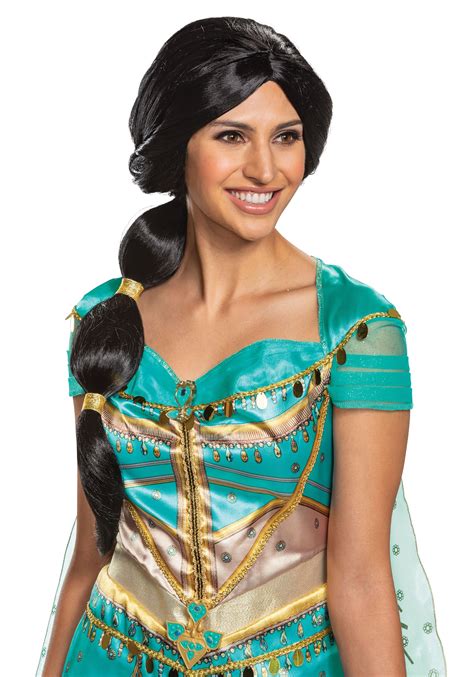 Adult Aladdin Live Action Jasmine Wig Jasmine Costume Wigs