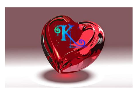Cute Letter K In Heart Love Symbols In Hd 1162109 Hd Wallpaper