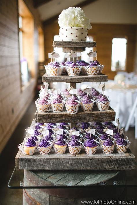 25 Amazing Rustic Wedding Cupcake And Stands Deer Pearl Flowers