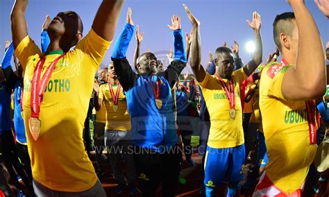 Mamelodi sundowns are set to begin their caf champions league campaign on wednesday i've watched a couple of games from sundowns (champions league) and could see that they play. 2017/2018 ABSA PREMIERSHIP CHAMPIONS - Mamelodi Sundowns ...