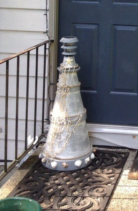 Diy Clay Pot Lighthouse The Owner Builder Network